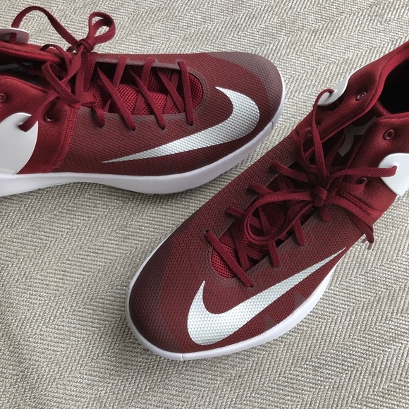 Nike KD Trey5 IV Maroon Basketball Shoes Size 16.5 - Picture 6 of 8